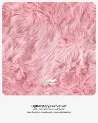 Upholstery Fur Velvet Fabric 200-450 GSM | 44” & 58” Width | Furniture, Headboards & Seating  in Surat